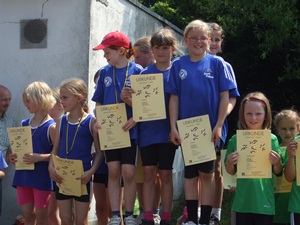 1. Platz Mannschaftswertung W9