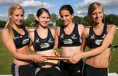 Pia Gietmann, Merle Kogel, Charlyn Meyer & Jenni Vorwerk
